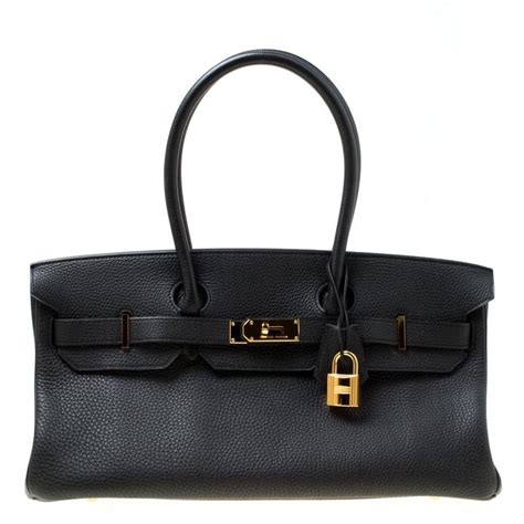 hermes shoulder birkin 42 new|hermes shoulder bag black.